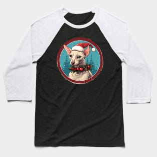 Oriental Shorthair Cat Xmas, Love Cat Baseball T-Shirt